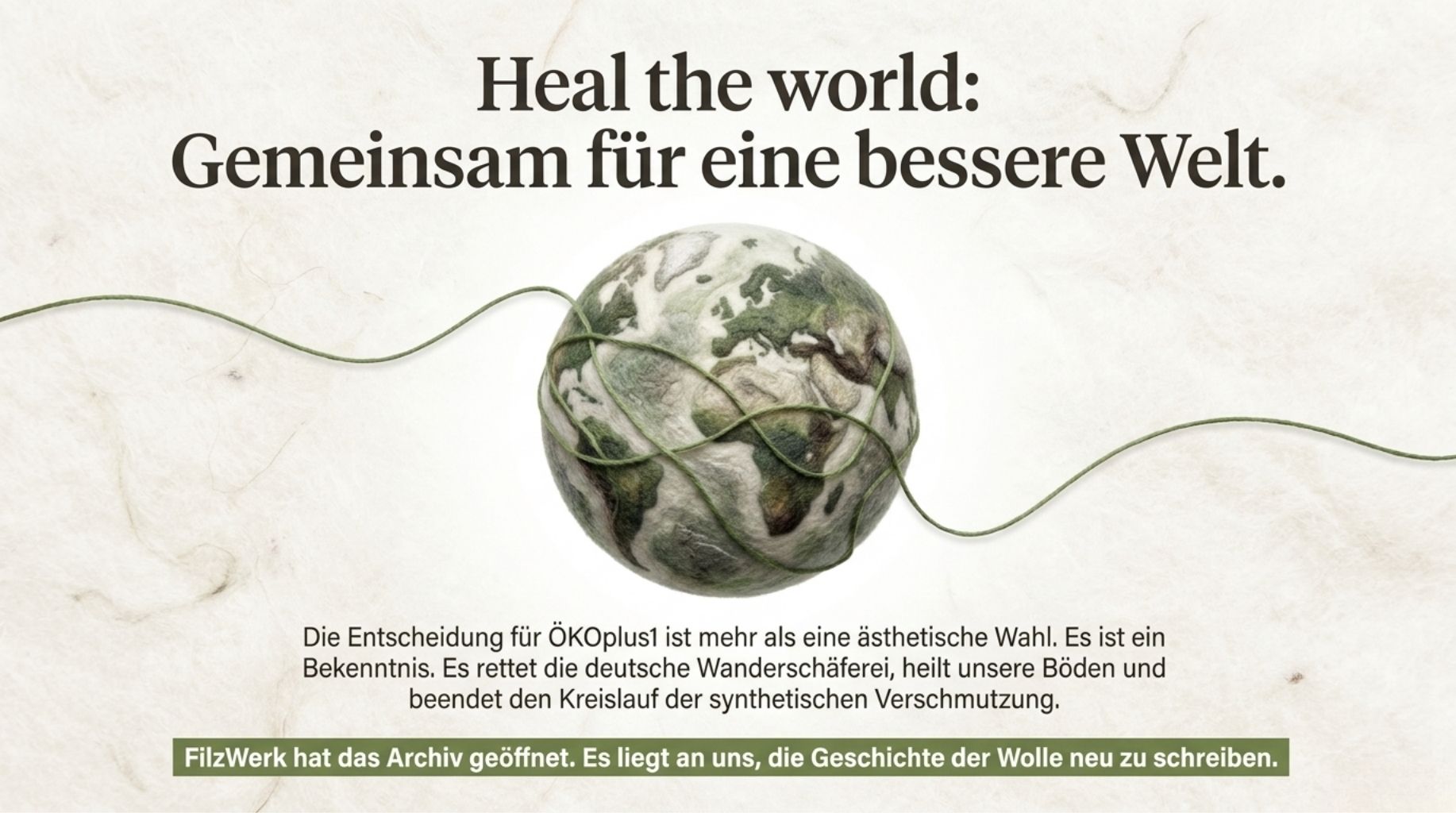 eine bessere Welt